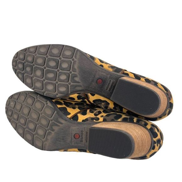Blondo Villa Waterproof Ankle Bootie Cheetah Animal Print Suede Leather Size 10 - Picture 9 of 10